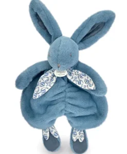 Lapin DOUDOU® - Doudou lapin Bleu - 29 cm