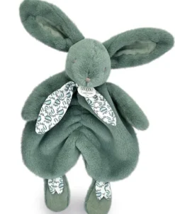 Lapin DOUDOU® - Doudou lapin Vert - 29 cm