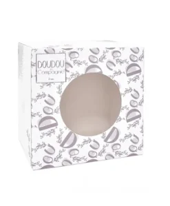 Lapin DOUDOU® - Pantins avec doudou assortis Blanc - 16cm