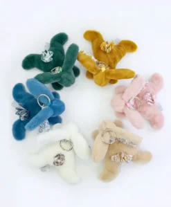 Lapin DOUDOU® - Porte-clés - Vert