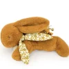 Lapin DOUDOU® Jaune moutarde - Peluche lapin - 25 cm