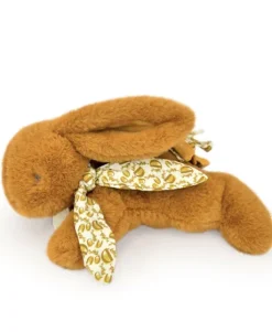 Lapin DOUDOU® Jaune moutarde - Peluche lapin - 25 cm