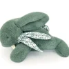 Lapin DOUDOU® Vert - Peluche lapin - 25 cm