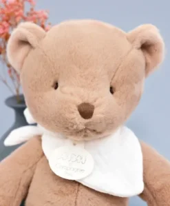 L'Ours Doudou® - Ours en peluche marron clair - 25 cm