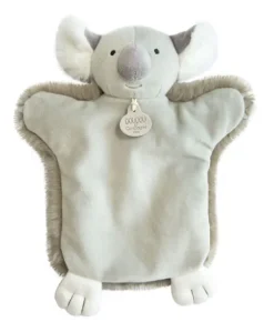 Marionnette à main Koala gris - 25 cm