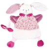 Marionnette à main Lapin Cerise rose - 28 cm
