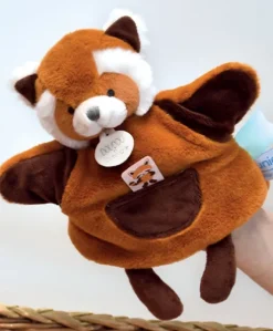 Marionnette à main Panda roux - 25 cm - Unicef