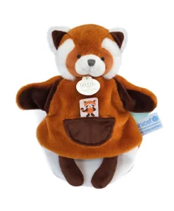 Marionnette à main Panda roux - 25 cm - Unicef