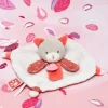Mini doudou Chat corail - 20 cm
