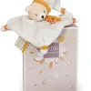 Mini doudou ours beige - 20 cm