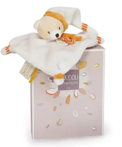 Mini doudou ours beige - 20 cm