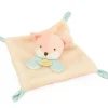 Mini Doudou renard plat orange - 19 cm