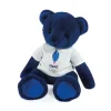 Ours en peluche bleu avec T-shirt Equipe de France - 30 cm