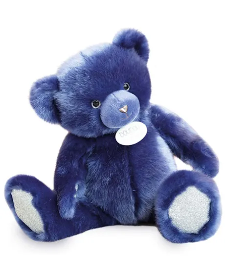 Ours en peluche bleu nuit - Collection - 37 cm