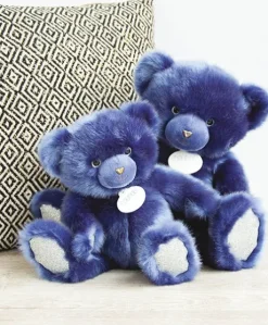 Ours en peluche bleu nuit - Collection - 30 cm