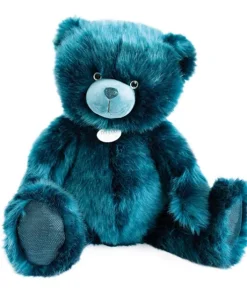 Ours en peluche bleu paon- Collection - 60 cm