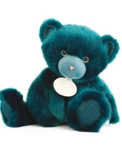 Ours en peluche bleu paon - Collection - 30 cm