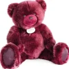 Ours en peluche bois de rose - Collection - 80 cm