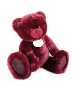 Ours en peluche bois de rose- Collection - 60 cm