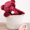 Ours en peluche bois de rose - Collection - 37 cm
