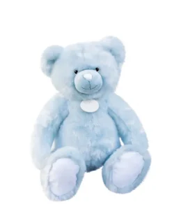 Ours en peluche géant - bleu glacé - Collection 80 cm