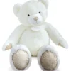 Ours en peluche Géant Collection - Blanc Poudré -120 cm