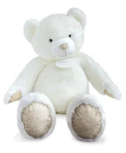 Ours en peluche Géant Collection - Blanc Poudré -120 cm
