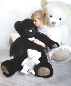 Ours en peluche Géant Collection - Blanc Poudré -120 cm