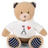 Ours Peluche Sweat Tour Eiffel 28 cm : Souvenir Paris