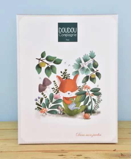 Pantin doudou® Renard - Romarin - 28 cm