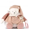 Peluche eveil Bébé Ours Rose - 30 cm - Collection Anniversaire