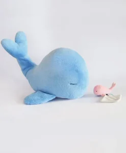 Peluche géante baleine bleue - 60 cm