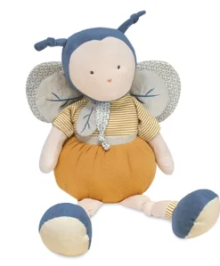 Peluche géante Pollen l'abeille en coton BIO - 90 cm
