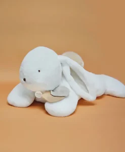 Peluche géante XXL Lapin beige - Happy Wild - 80 cm