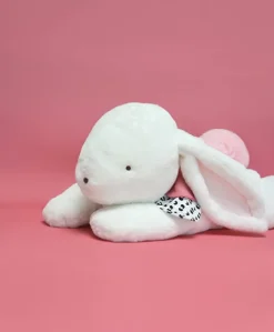 Peluche géante XXL Lapin rose - Happy Blush - 80 cm