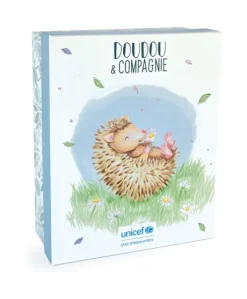 Peluche Hérisson avec bébé - 25 cm - Unicef