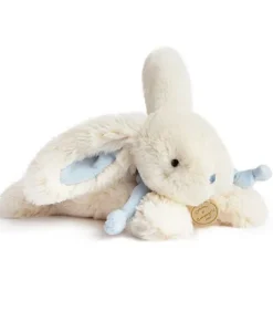 Peluche Lapin Bonbon Bleu - 25 cm