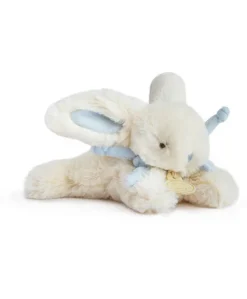 Peluche Lapin Bonbon Bleu - 16 cm