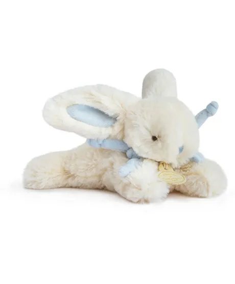 Peluche Lapin Bonbon Bleu - 16 cm