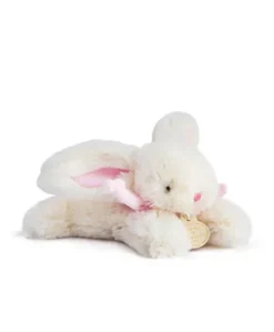 Peluche Lapin Bonbon Rose - 16 cm
