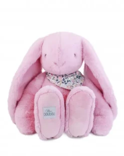 Peluche lapin Rose XXL - Lapin Fleurette 50 cm