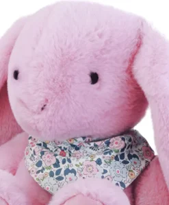Peluche lapin Rose XXL - Lapin Fleurette 50 cm