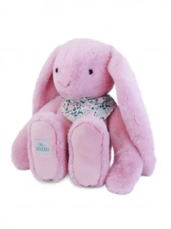 Peluche lapin Rose XXL - Lapin Fleurette 50 cm