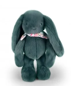 Peluche lapin Vert 35 cm - Lapin Fleurette
