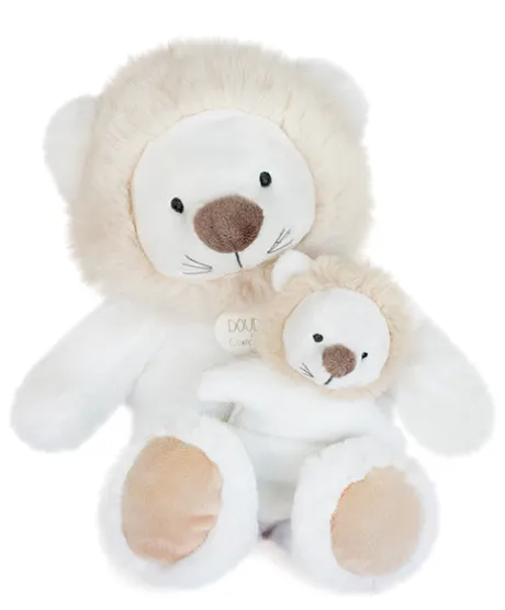 Peluche lion avec Bébé - 25 cm - Unicef