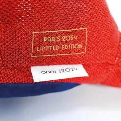 Peluche mascotte Jeux Paralympiques Paris 2024 fabriquée en France - Edition limitée version maille lurex- 29 cm