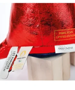 Peluche mascotte Jeux Paralympiques Paris 2024 fabriquée en France - Edition limitée version métallisée - 29 cm