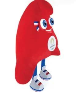Peluche Mascotte Officielle Jeux Olympiques Paris 2024 - 50 cm