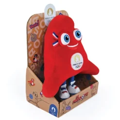 Peluche Mascotte Officielle Jeux Olympiques Paris 2024 - 27 cm