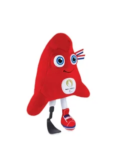 Peluche Mascotte Officielle Jeux Paralympiques Paris 2024 - 30 cm